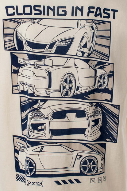  CAMISETA DE FAST & FURIOUS RELAX FIT PARA HOMBRE