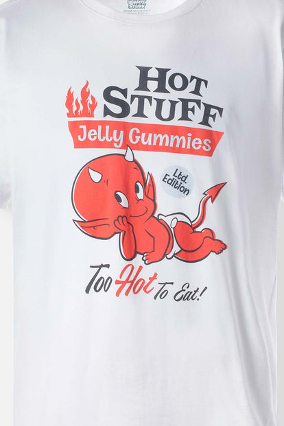  PIJAMA DE HOT STUFF CON PANTALON CORTO PARA HOMBRE