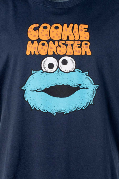  CAMISETA DE PLAZA SESAMO OVERSIZED FIT PARA HOMBRE