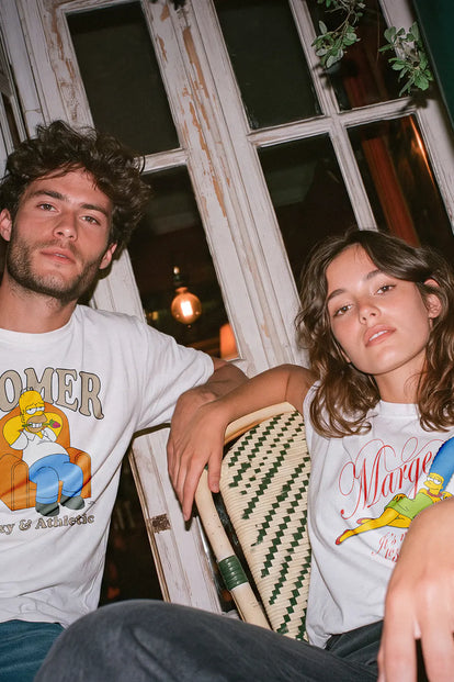  CAMISETA DE LOS SIMPSONS REGULAR FIT PARA MUJER