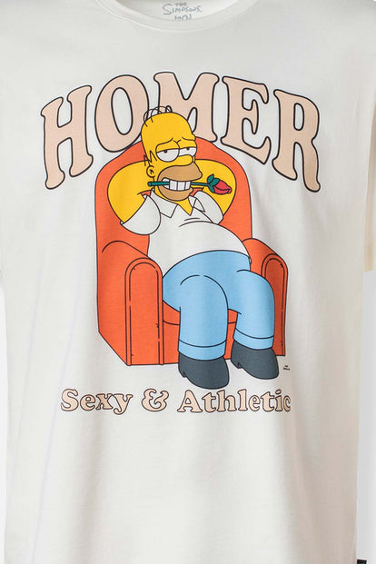  CAMISETA DE LOS SIMPSONS REGULAR FIT PARA HOMBRE