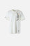 CAMISETA MOVIES MARFIL DE MANGA CORTA UNISEX