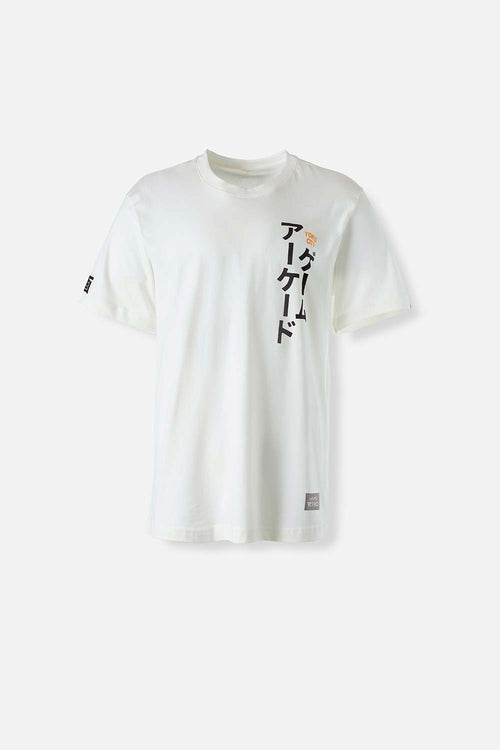 Card slide image -  CAMISETA MOVIES MARFIL DE MANGA CORTA UNISEX