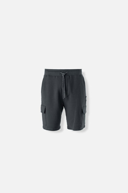  BERMUDA DE MOVIES CON BOLSILLOS GRIS PARA HOMBRE