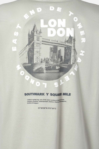 CAMISETA DE MOVIES REGULAR FIT PARA HOMBRE