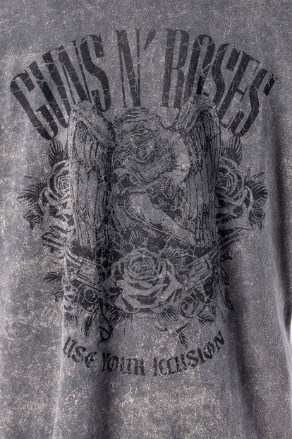  CAMISETA DE GUNS AND ROSES REGULAR FIT PARA HOMBRE