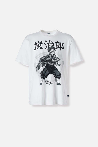  CAMISETA DE DEMON SLAYER REGULAR FIT PARA HOMBRE