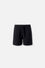 SHORT DE MOVIES CON CINTURA ELASTICA NEGRO PARA MUJER
