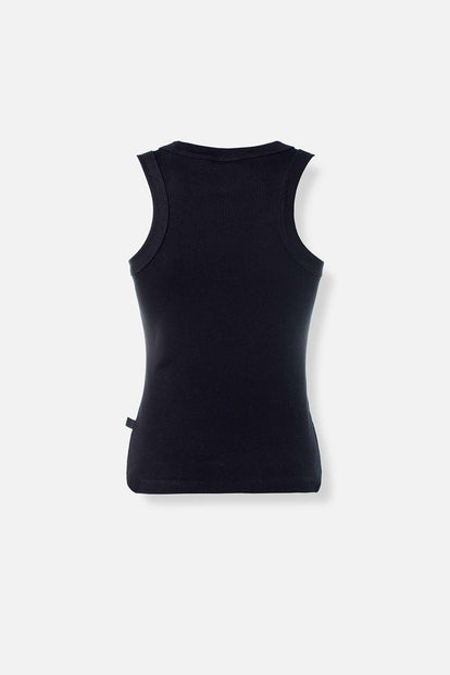  CAMISETA DE MOVIES NEGRA SLIM FIT PARA MUJER