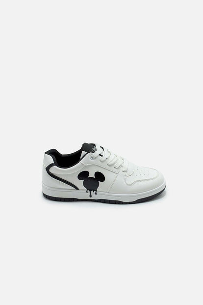  TENIS DE MICKEY MOUSE BLANCOS PARA MUJER