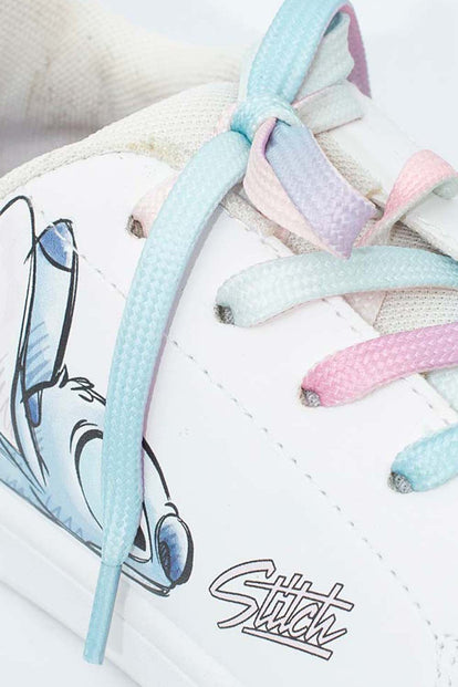 TENIS DE LILO Y STITCH BLANCOS PARA MUJER