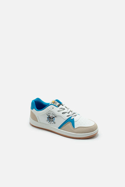  TENIS DE ONE PIECE BLANCOS PARA HOMBRE