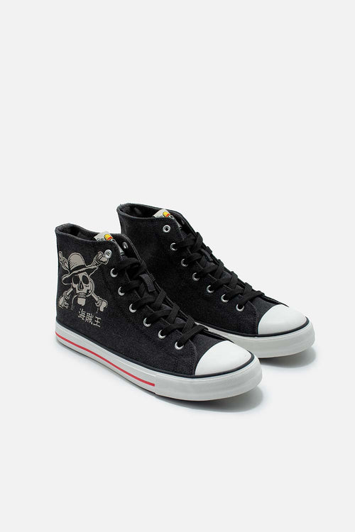 Card slide image -  TENIS DE ONE PIECE NEGROS PARA HOMBRE